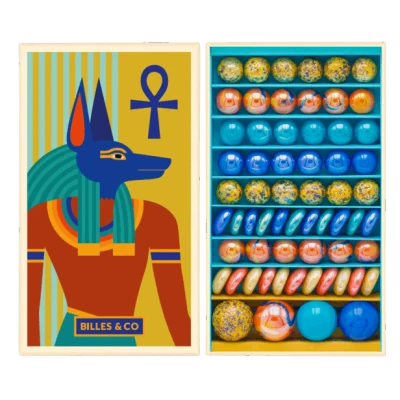 BILLES & CO Szklane kulki ANUBIS | Pan Piksel