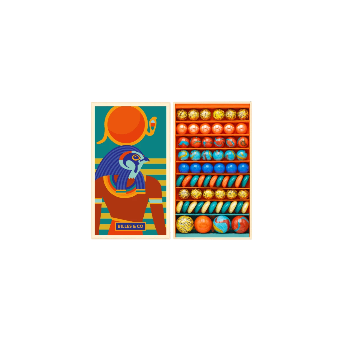 BILLES & CO Szklane kulki HORUS | Pan Piksel