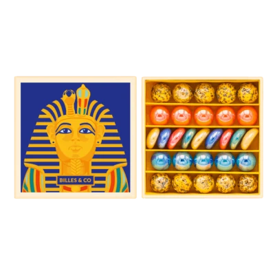BILLES & CO Szklane kulki TOUTANKHAMON | Pan Piksel