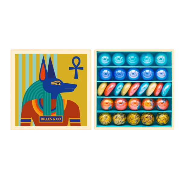 BILLES & CO Szklane kulki ANUBIS | Pan Piksel