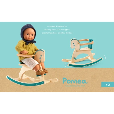 Konik na biegunach dla lalek POMEA Djeco | Pan Piksel