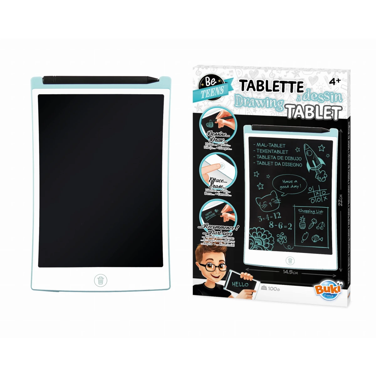 Tablet LCD do rysowania TD001 Buki | Pan Piksel