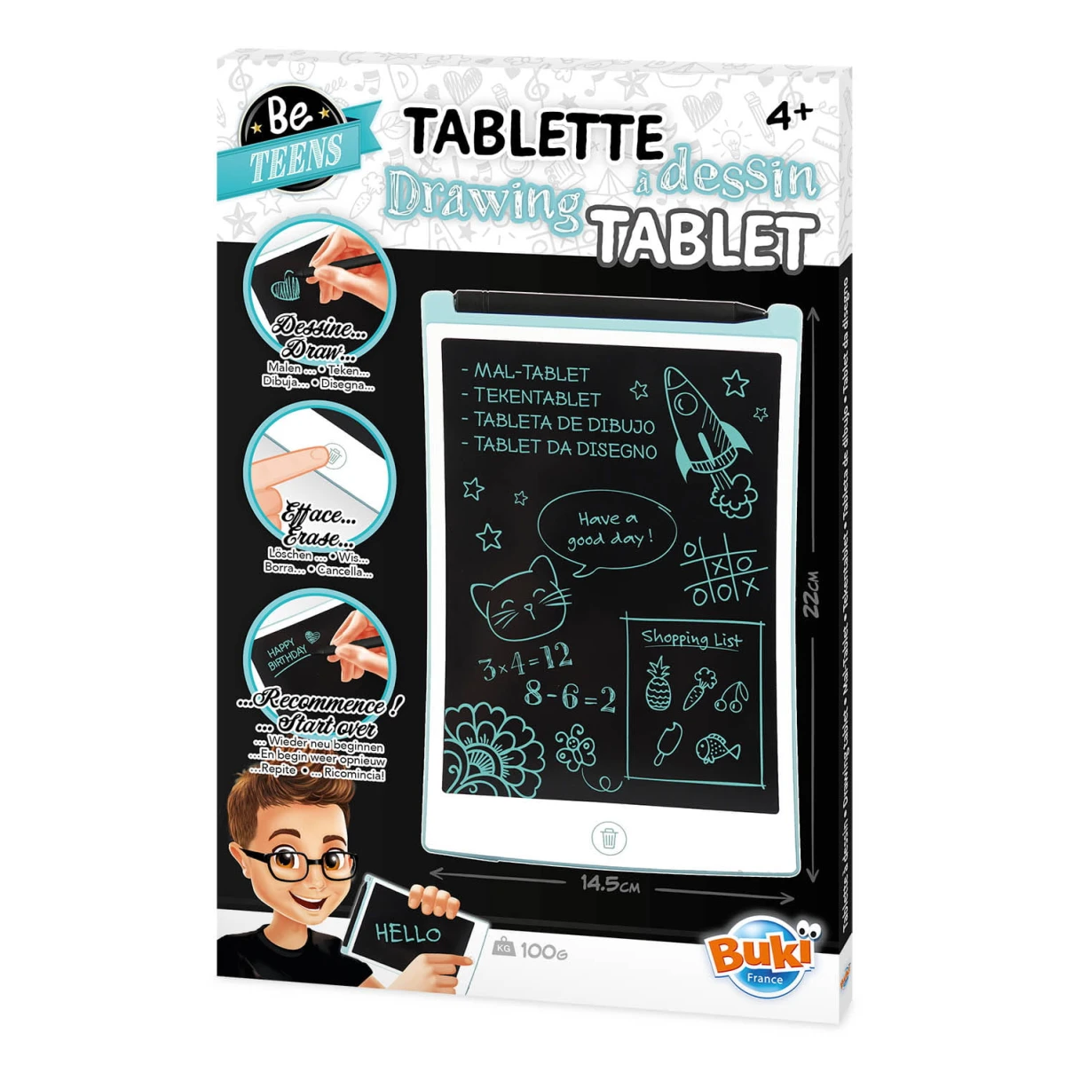 Tablet LCD do rysowania TD001 Buki | Pan Piksel