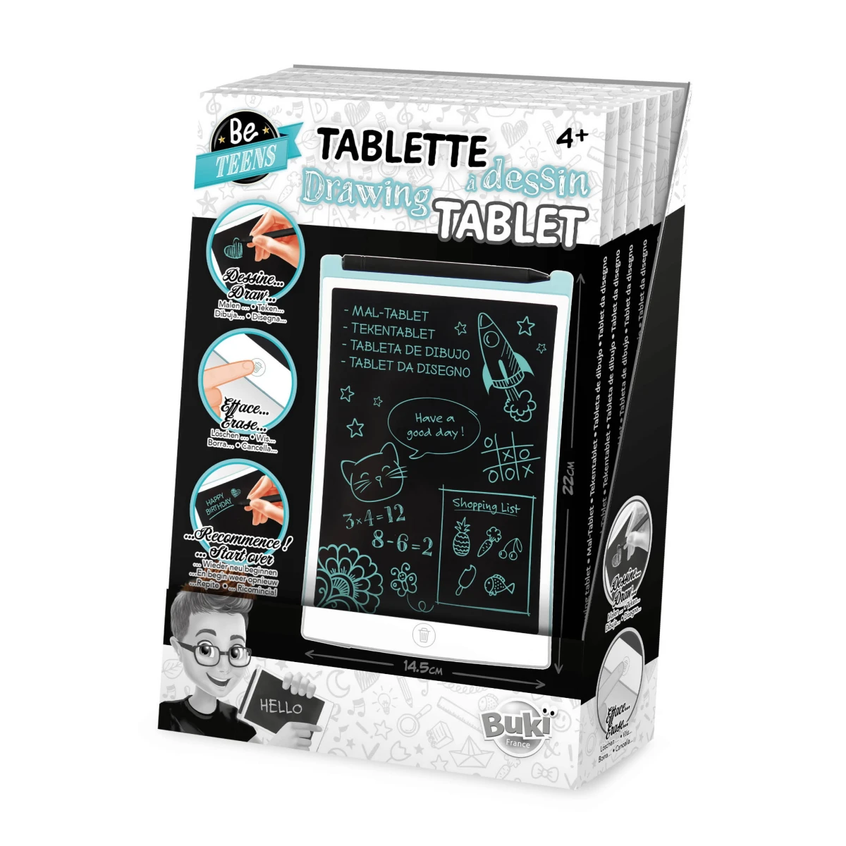 Tablet LCD do rysowania TD001 Buki | Pan Piksel