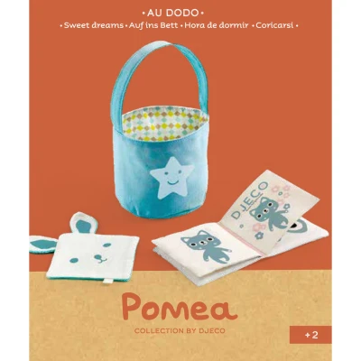 DJECO Koszyk z akcesoria do usypiania SŁODKIE SNY | Pan Piksel