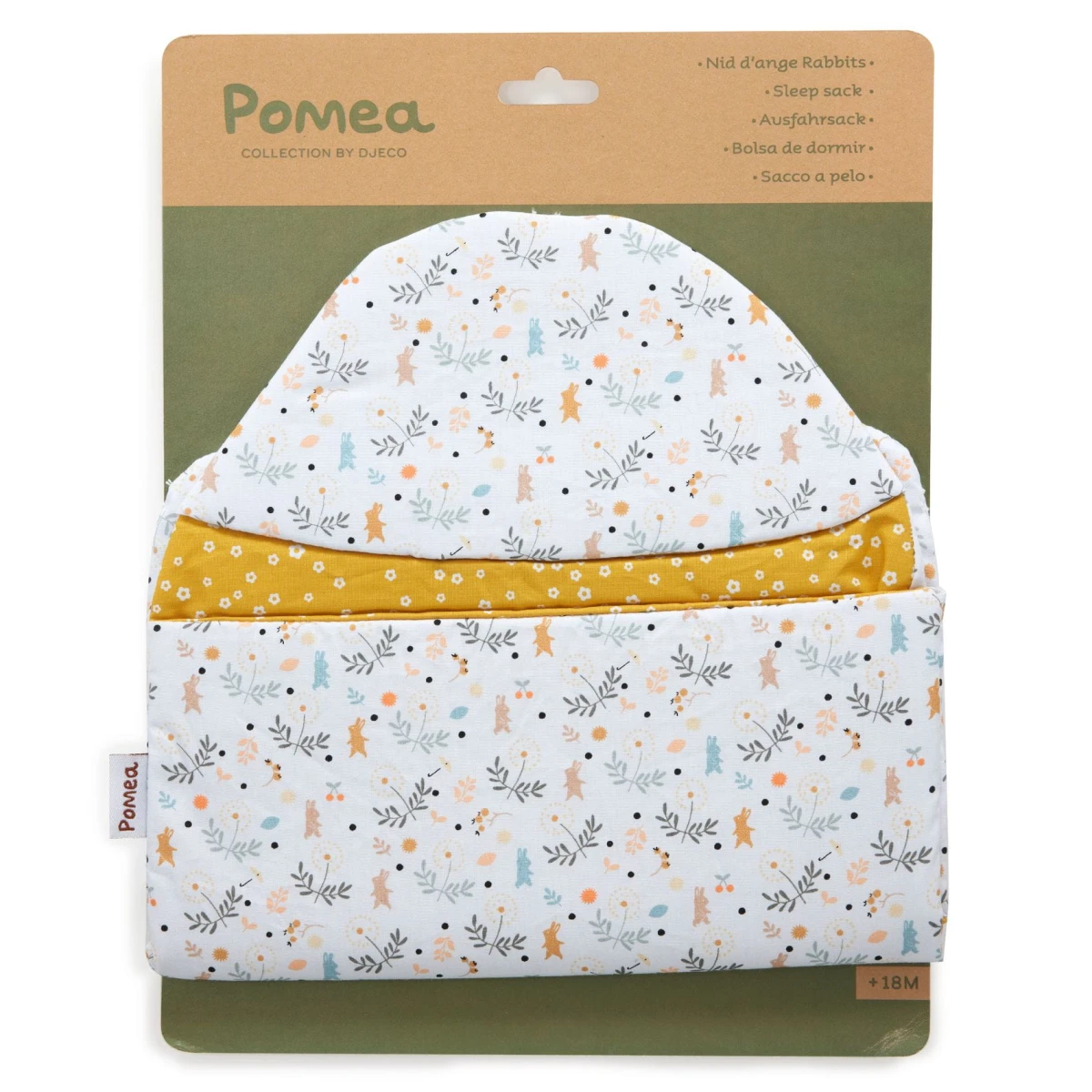 DJECO Śpiworek dla lalek POMEA KRÓLICZKI | Pan Piksel