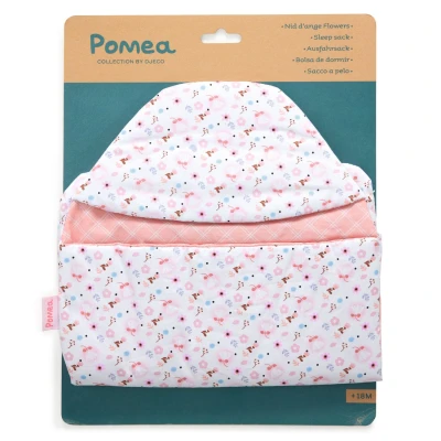 DJECO Śpiworek dla lalek POMEA KWIATKI | Pan Piksel