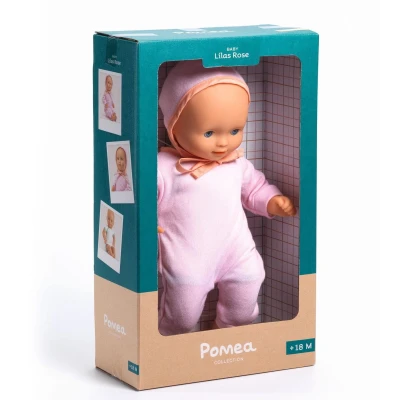 DJECO Lalka Lilas Rose 32 cm KOLEKCJA POMEA | Pan Piksel