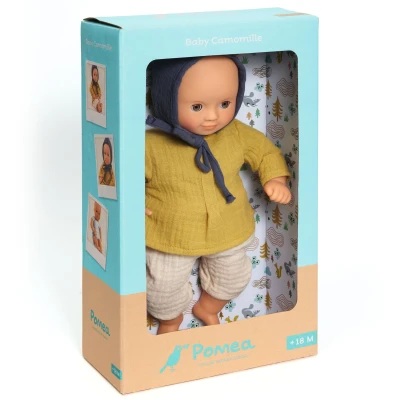 Lalka Camomille 32 cm Djeco Pomea | Pan Piksel