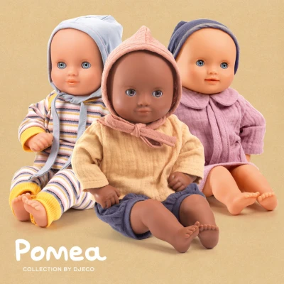 DJECO Lalka Mimosa 32 cm KOLEKCJA POMEA | Pan Piksel