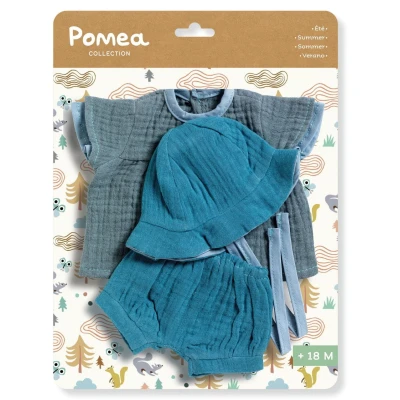 DJECO Komplet ubrań na lato KOLEKCJA POMEA | Pan Piksel