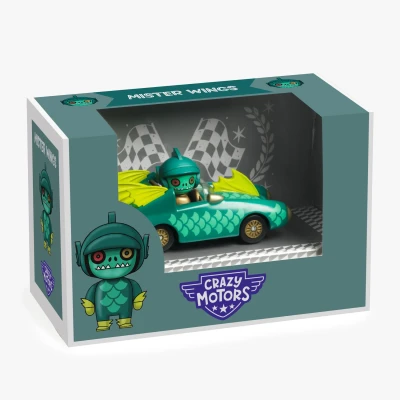 Samochodzik Crazy Motors Mister Wings Djeco | Pan Piksel