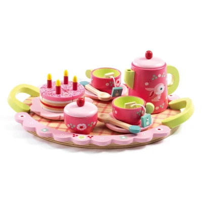 DJECO Drewniany zestaw urodzinowy LILI ROSE | Pan Piksel