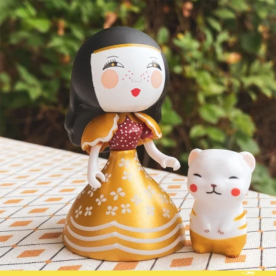 DJECO Figurka księżniczki MONA & MOON | Pan Piksel