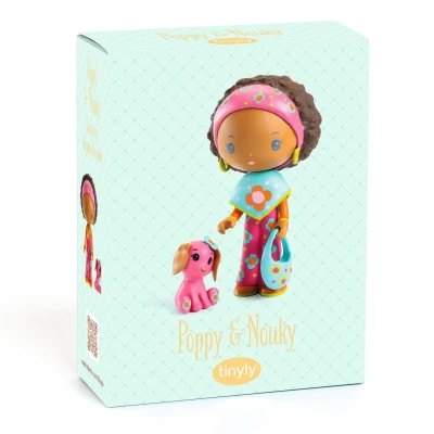 Figurki Tinyly Poppy & Nouky Djeco | Pan Piksel
