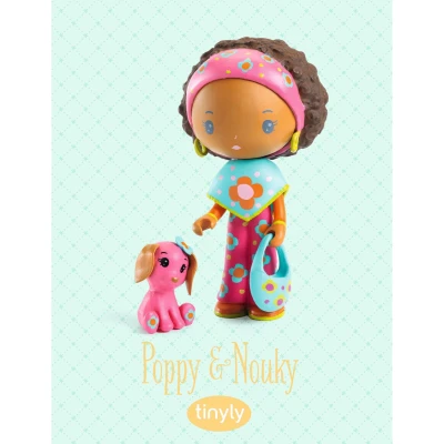 Figurki Tinyly Poppy & Nouky Djeco | Pan Piksel