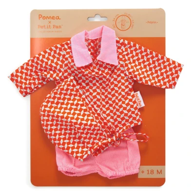 DJECO Komplet ubrań 3 elementy PETIT PAN & POMEA | Pan Piksel