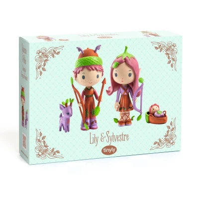 Figurki Lily i Sylvestre Tinyly Djeco | Pan Piksel