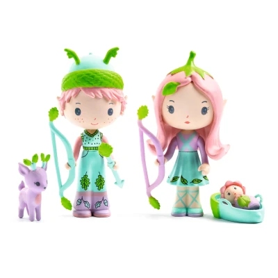 Figurki Lily i Sylvestre Tinyly Djeco | Pan Piksel