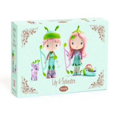 Figurki Lily i Sylvestre Tinyly Djeco | Pan Piksel