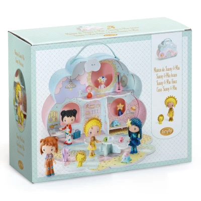 Domek walizka Tinyly Sunny i Mia Djeco | Pan Piksel