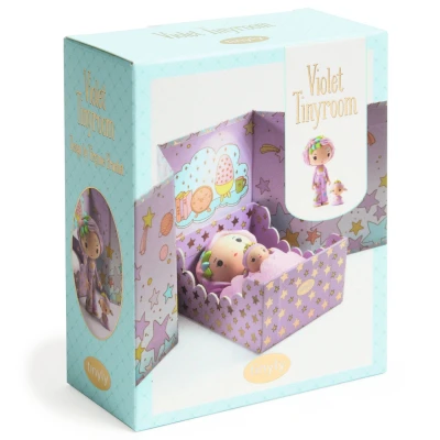 Pokoik Violet Tinyly Djeco | Pan Piksel