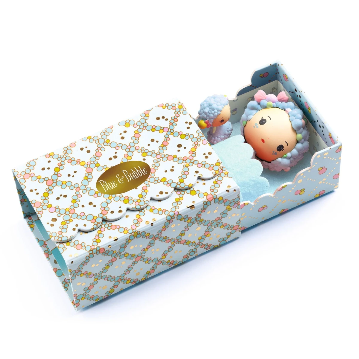 Magnetyczny pokoik Blue Tinyly Djeco | Pan Piksel