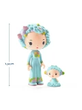 Magnetyczny pokoik Blue Tinyly Djeco | Pan Piksel