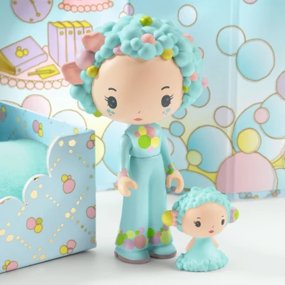Magnetyczny pokoik Blue Tinyly Djeco | Pan Piksel