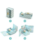 Magnetyczny pokoik Blue Tinyly Djeco | Pan Piksel