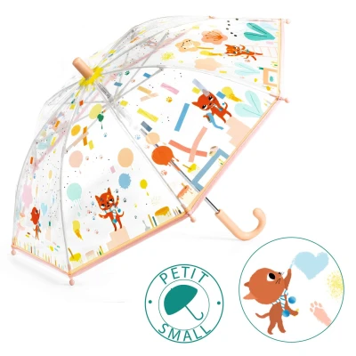 DJECO Parasol przeciwdeszczowy KOTEK | Pan Piksel