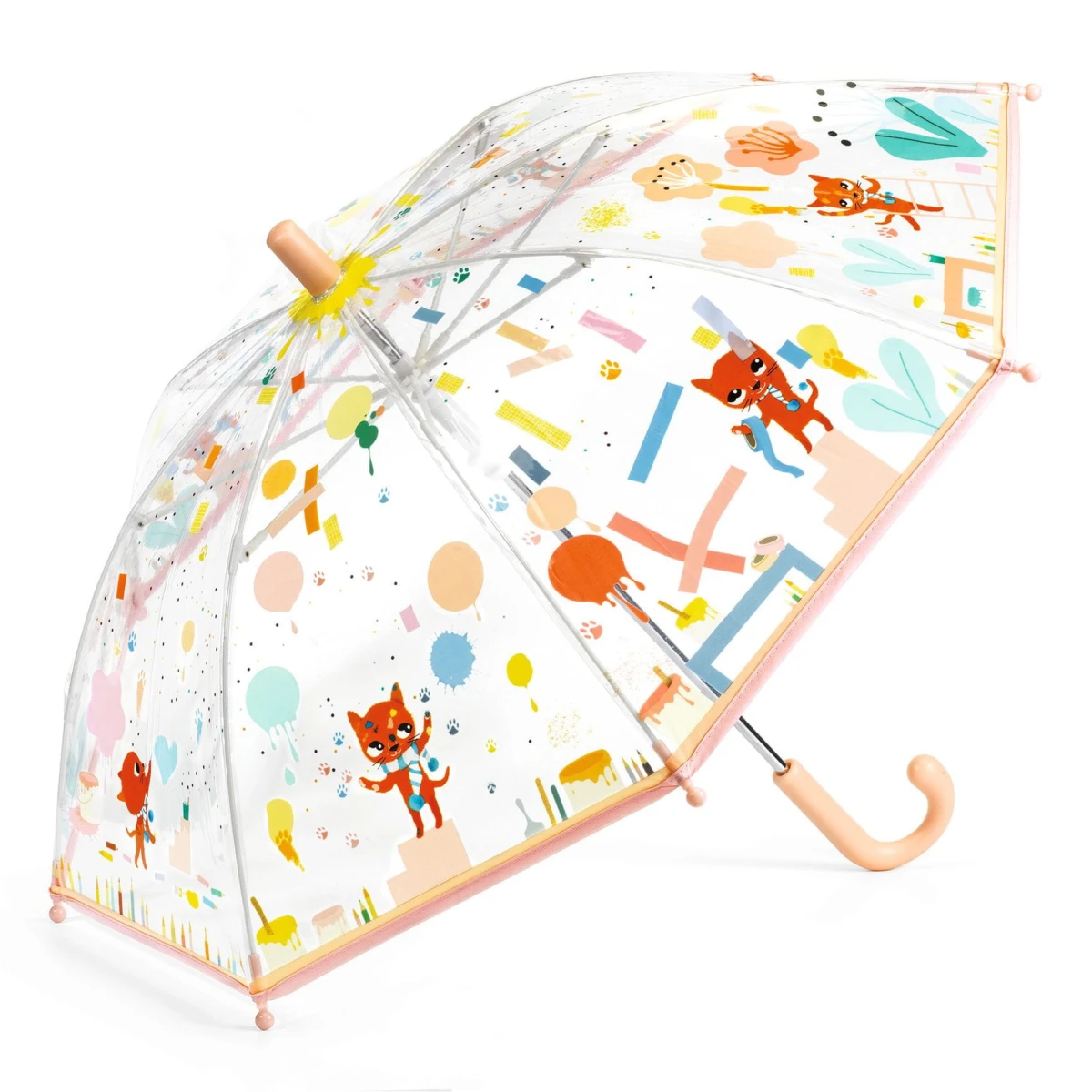DJECO Parasol przeciwdeszczowy KOTEK | Pan Piksel