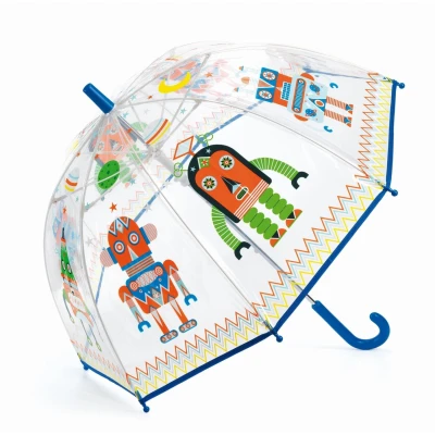 DJECO Parasol przeciwdeszczowy ROBOTY | Pan Piksel