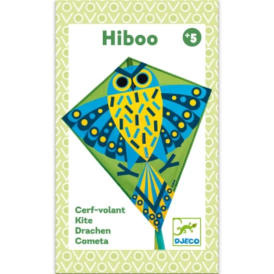 Latawiec Hiboo kolorowa sowa Djeco | Pan Piksel