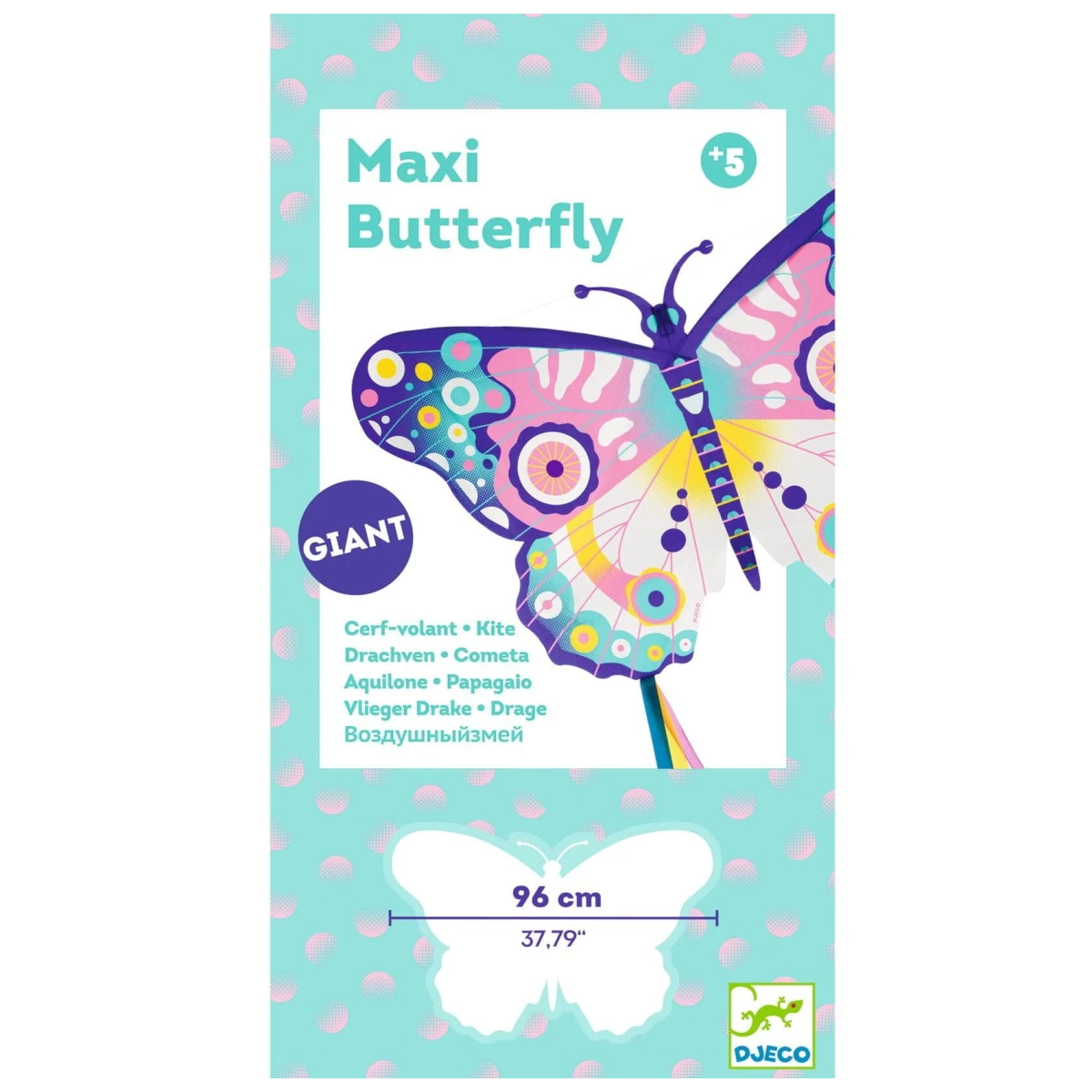Latawiec Maxi Motyl Djeco | Pan Piksel