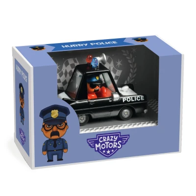 Samochodzik Hurry Police Djeco | Pan Piksel