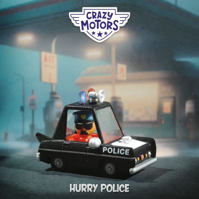 Samochodzik Hurry Police Djeco | Pan Piksel