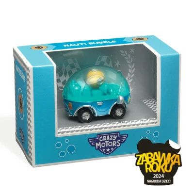 DJECO Autko CRAZY MOTORS NAUTI BUBBLE | Pan Piksel