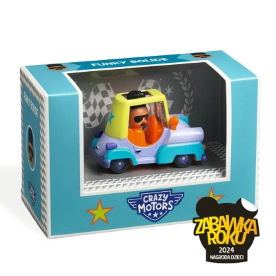 DJECO Autko CRAZY MOTORS FUNKY BOLIDE | Pan Piksel