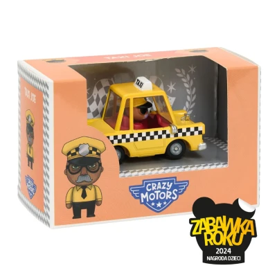Samochodzik Crazy Motors Taxi Joe Djeco | Pan Piksel