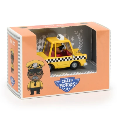 Samochodzik Crazy Motors Taxi Joe Djeco | Pan Piksel