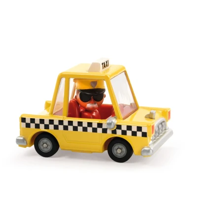 Samochodzik Crazy Motors Taxi Joe Djeco | Pan Piksel