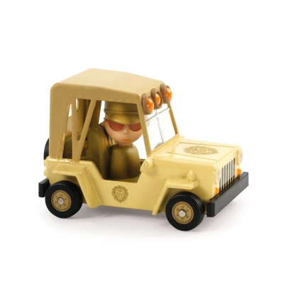 Autko Crazy Motors Lion Safari Djeco | Pan Piksel