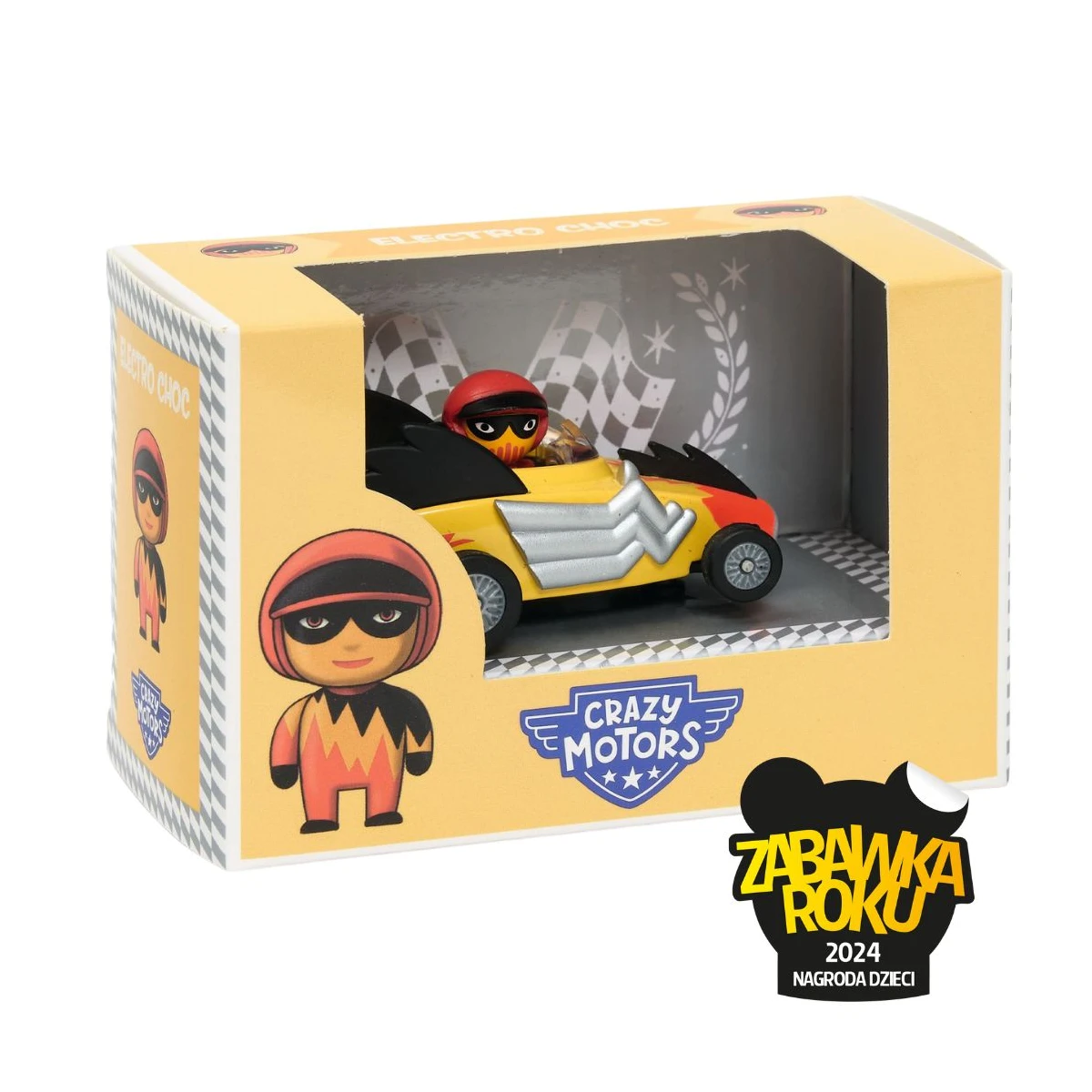 DJECO Autko CRAZY MOTORS ELECTRO CHOC | Pan Piksel