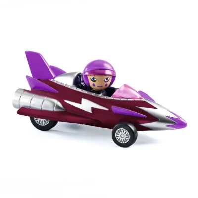 DJECO Autko CRAZY MOTORS MISS BURGUNDY | Pan Piksel