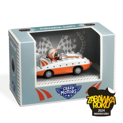 Autko Crazy Motors Piranha Kart Djeco | Pan Piksel