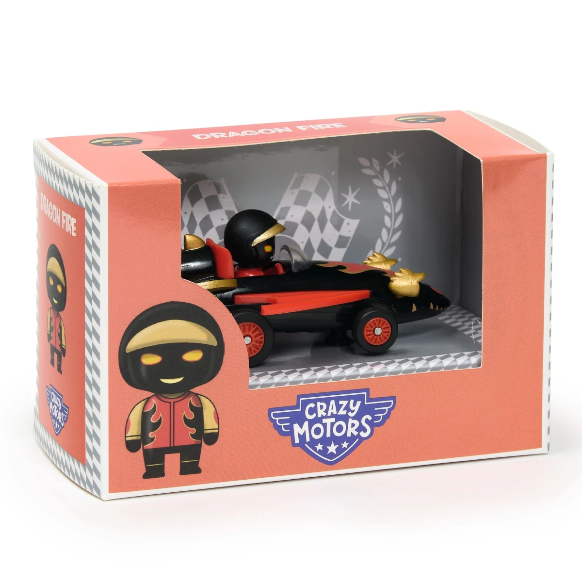 Samochód Crazy Motors Dragon Fire Djeco | Pan Piksel