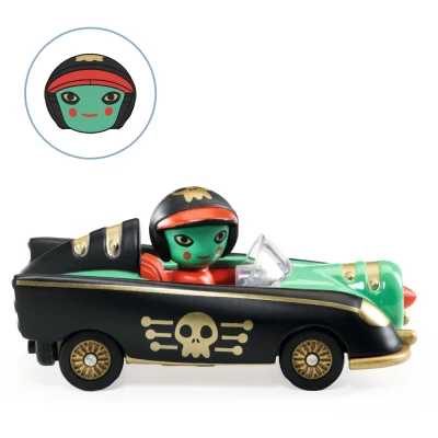 Autko Crazy Motors Pirate Wheels Djeco | Pan Piksel