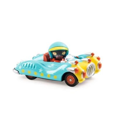 DJECO Autko CRAZY MOTORS BLUE GUN | Pan Piksel