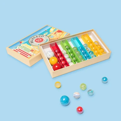 BILLES & CO Szklane kulki PLAŻA | Pan Piksel